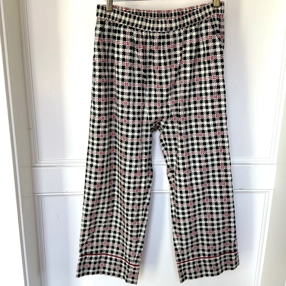 THE GREAT. SLEEP SET The Plaid Pajama Top and Pajama Bottoms Pants Winter Pine 1 - Picture 9 of 16